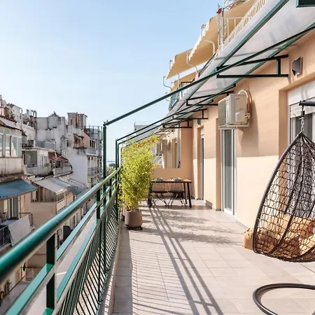 Penthouse No7 - #tif Helexpo Апартаменты Салоники
